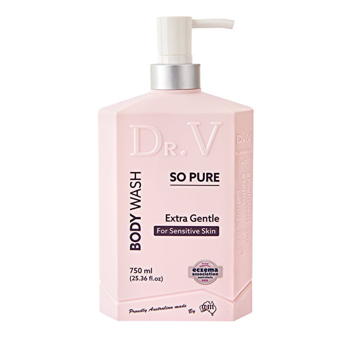 Dr. V Body Wash So Pure (Extra Gentle for Sensitive Skin) 750ml Image 1