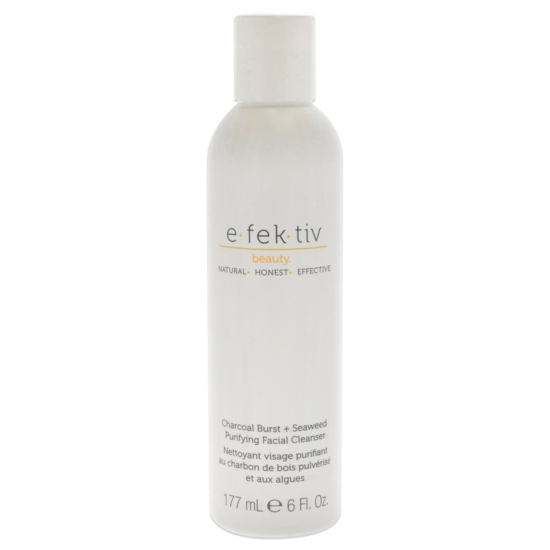 e.fek.tiv Charcoal Burst Plus Seaweed Purifying Facial Cleanser by e.fek.tiv for Unisex - 6 oz Cleanser Image 1