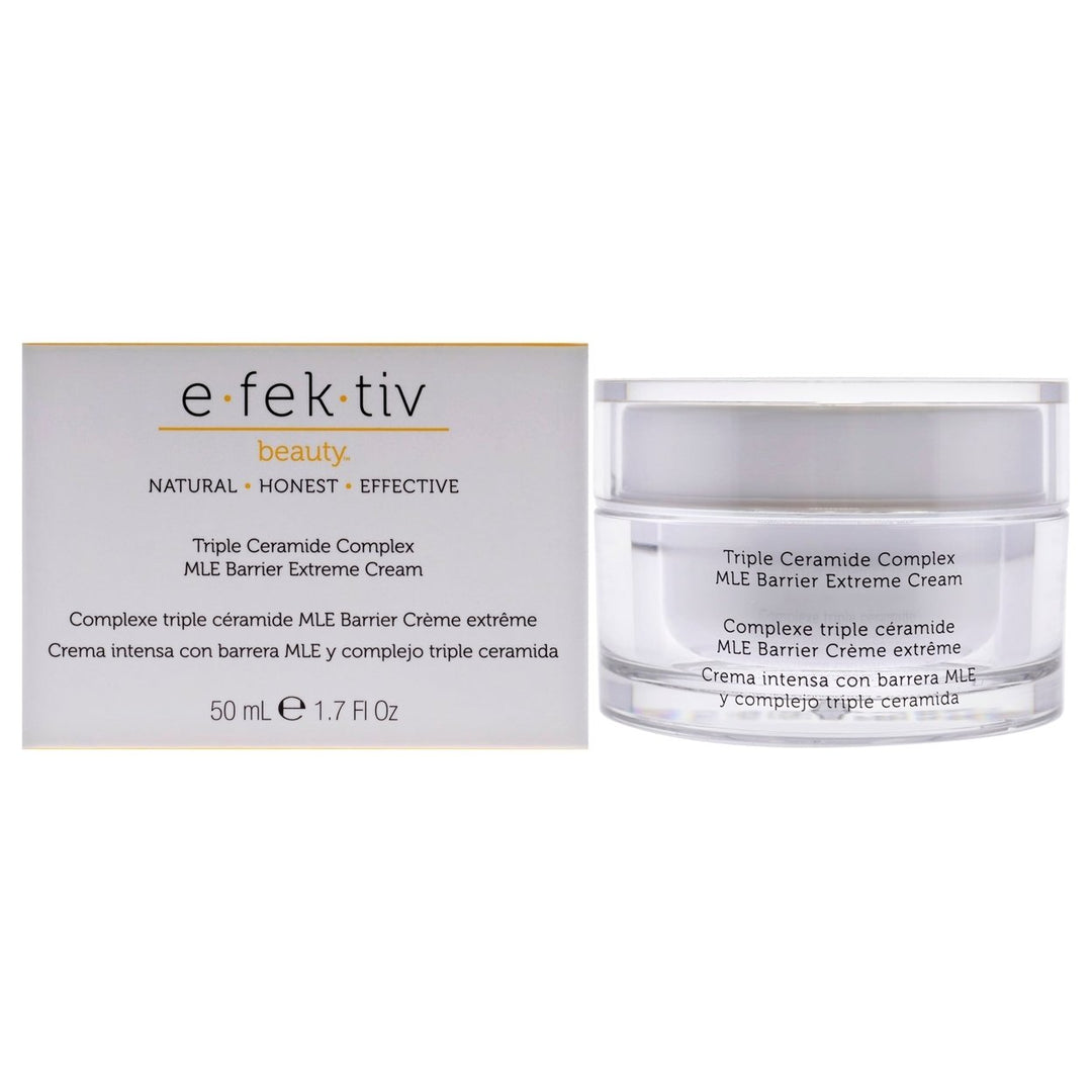 e.fek.tiv Triple Ceramide Complex MLE Barrier Extreme Cream by e.fek.tiv for Unisex - 1.7 oz Cream Image 1