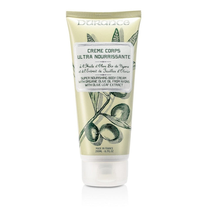 Durance Super Nourishing Body Cream with Olive Leaf Extract 200ml/6.7oz Image 1