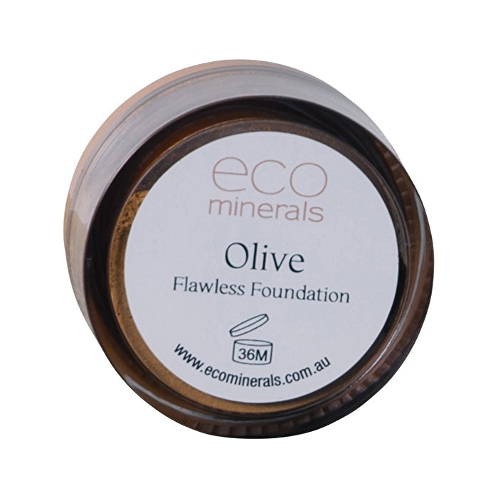 Eco Minerals Flawless Matte Mineral Foundation Olive 5g Image 1