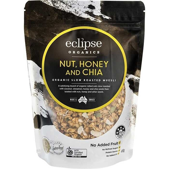 Eclipse Organics Organic Muesli Nut Honey and Chia 450g Image 1