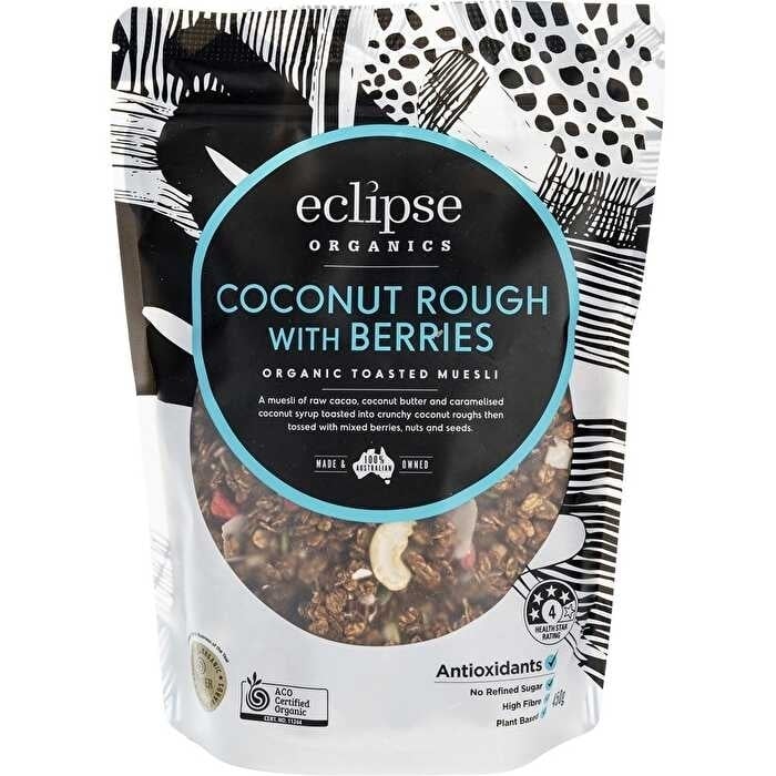 Eclipse Organics Organic Muesli Coconut Rough with Berries 450g Image 1