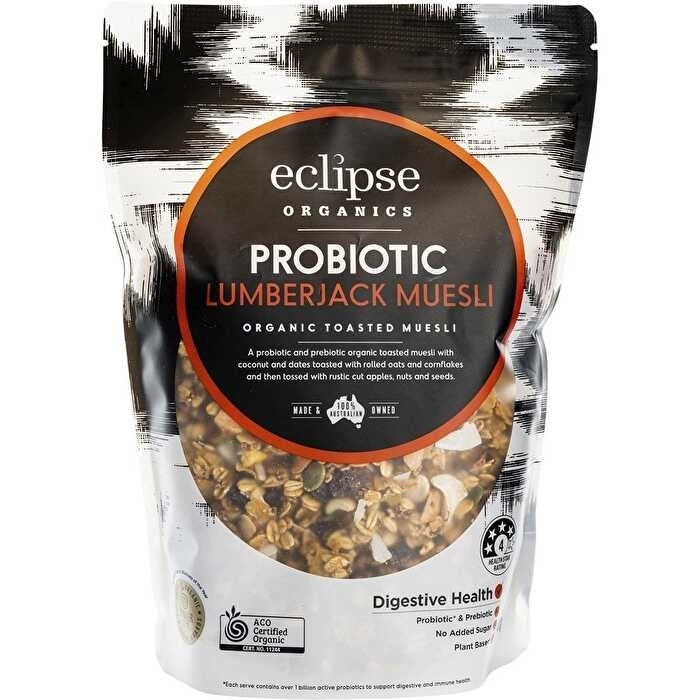 Eclipse Organics Organic Muesli Probiotic Lumberjack 410g Image 1