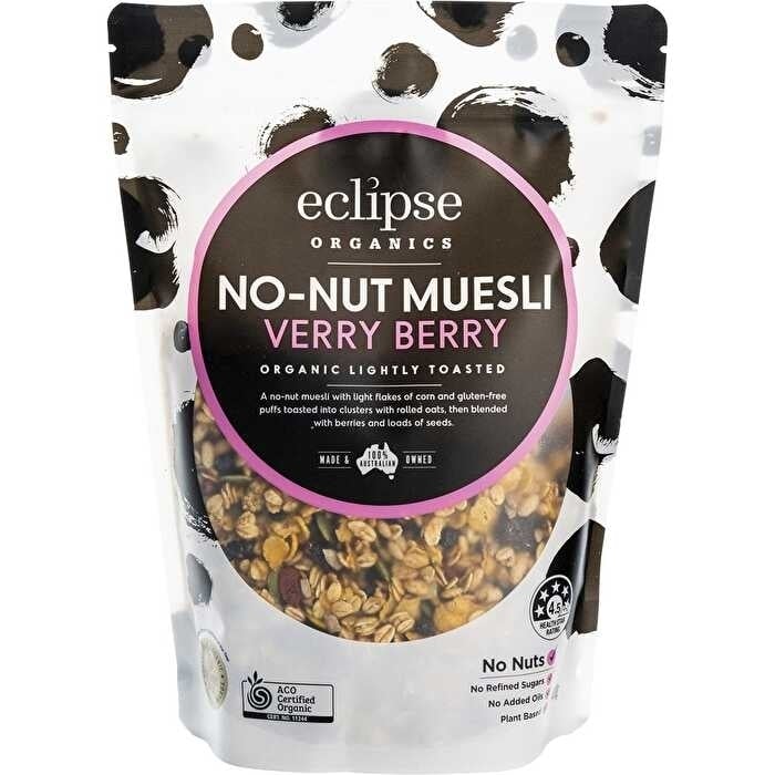 Eclipse Organics Organic Muesli Verry Berry Crunch 410g Image 1