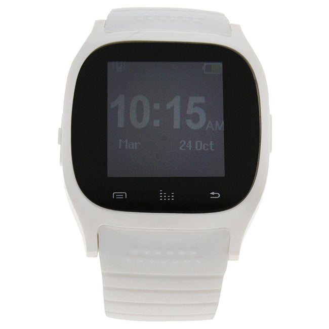 Eclock EK-B1 Montre Connectee White Silicone Strap Smart Watch by Eclock for Men - 1 Pc Watch Image 1