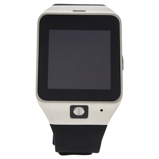 Eclock EK-D1 Montre Connectee Silver/Black Silicone Strap Smart Watch by Eclock for Unisex - 1 Pc Watch Image 1