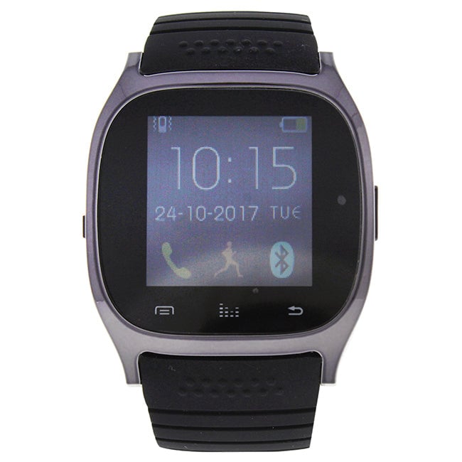 Eclock EK-C1 Montre Connectee Black Silicone Strap Smart Watch by Eclock for Unisex - 1 Pc Watch Image 1