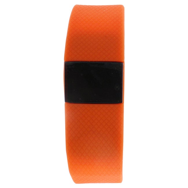 Eclock EK-H2 Health Sports Orange Silicone Bracelet by Eclock for Unisex - 1 Pc Bracelet Image 1