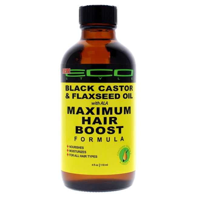 Ecoco Eco Style Maximum Hair Growth Oil - Black Castor And Flaxseed by Ecoco for Unisex - 4 oz Oil Image 1