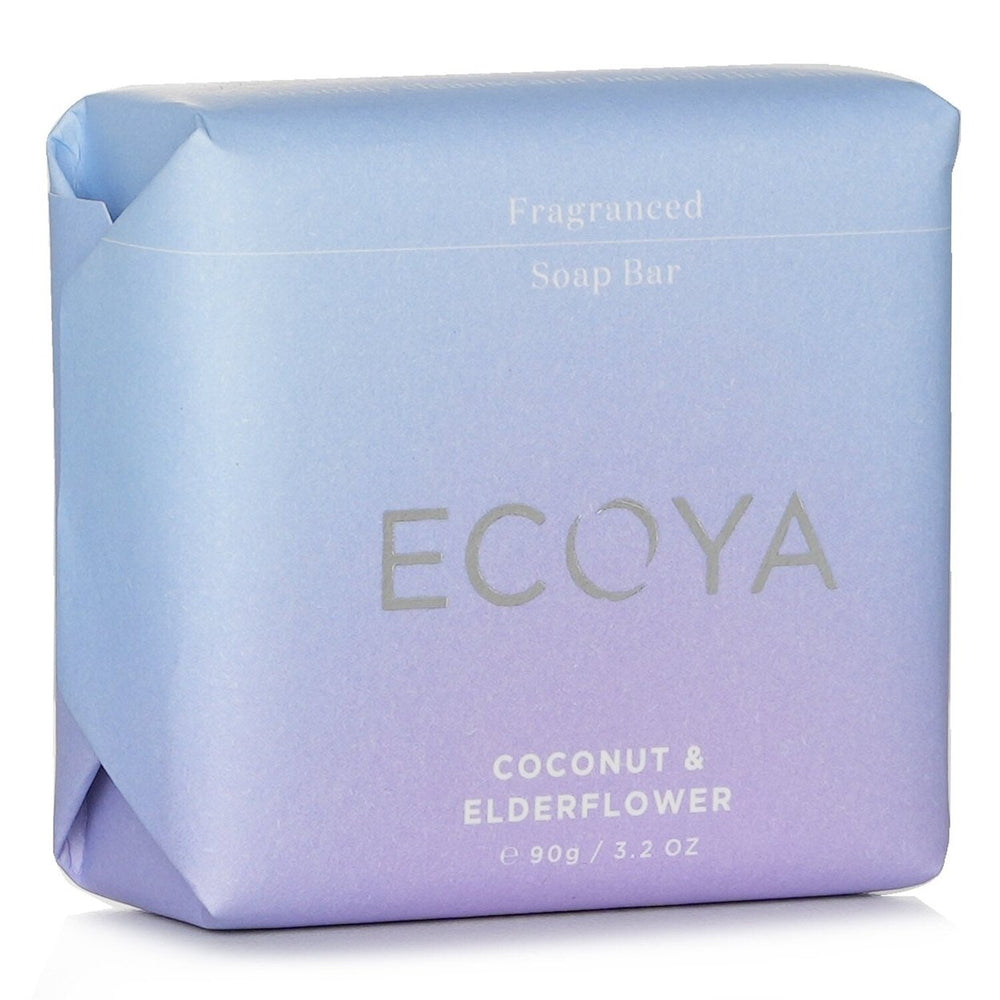 Ecoya Soap - Coconut and Elderflower 90g/3.2oz Image 2