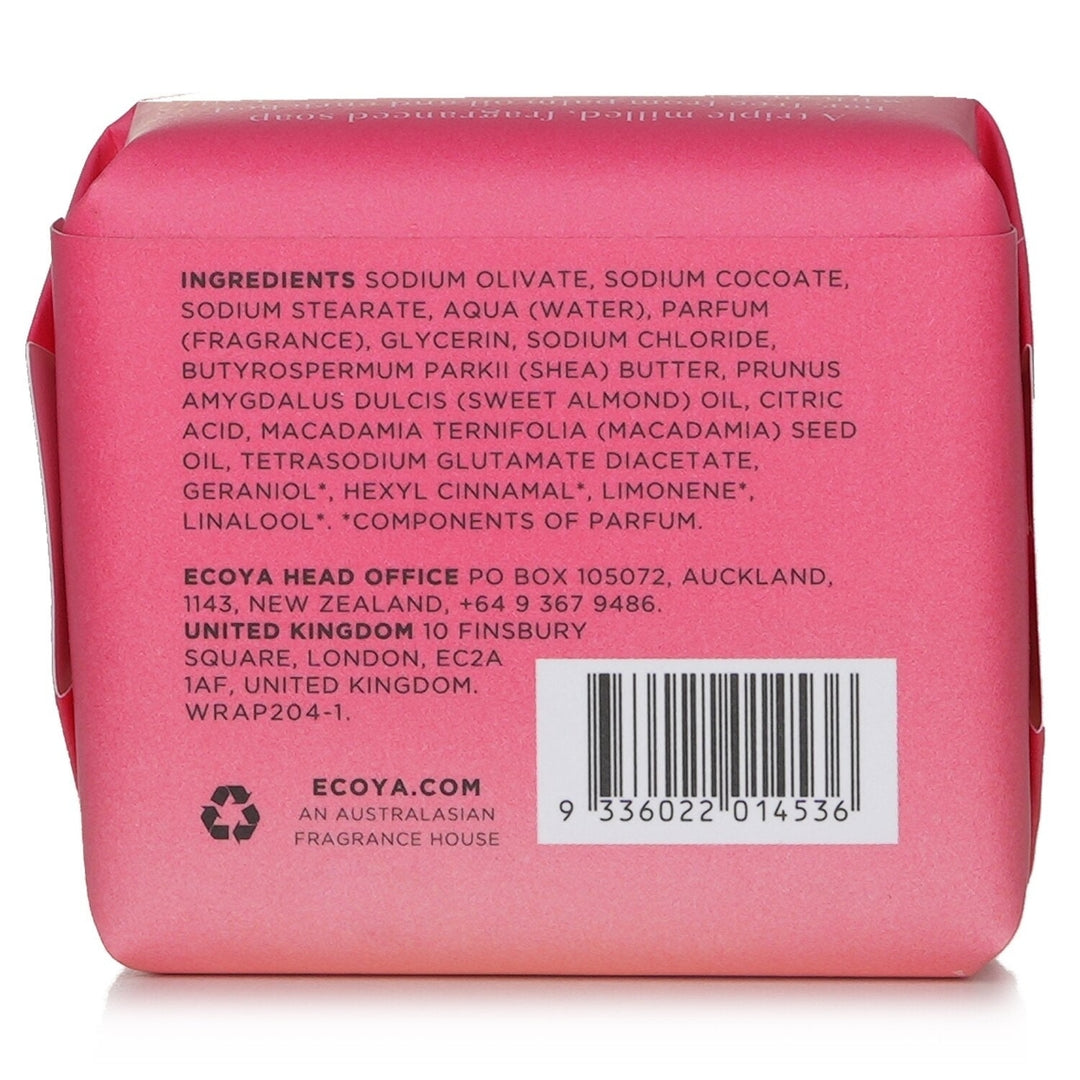 Ecoya Soap - Guava and Lychee Sorbet 90g/3.2oz Image 3