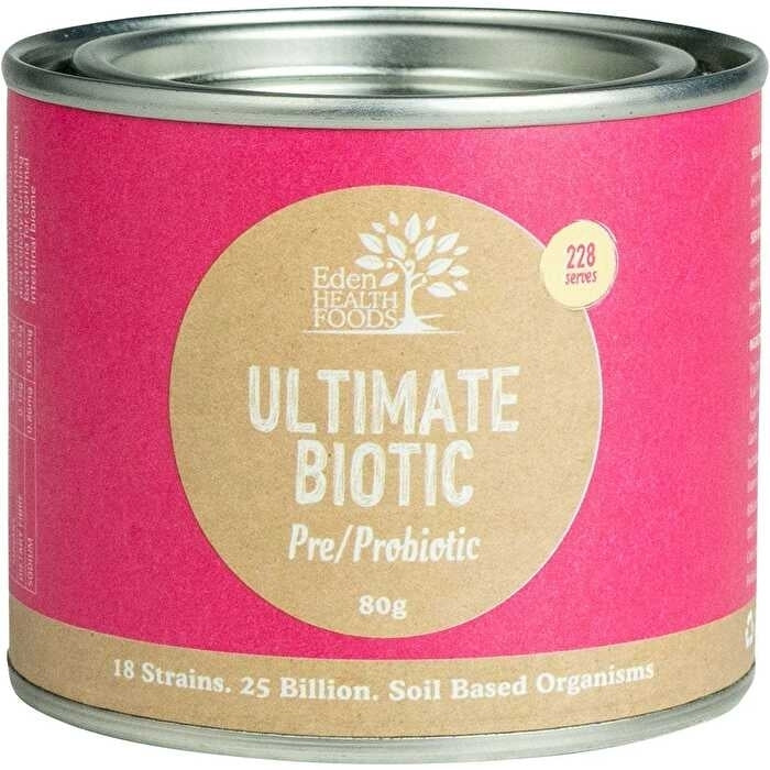 Eden Healthfoods Ultimate Biotic Pre/Probiotic 80g Image 1