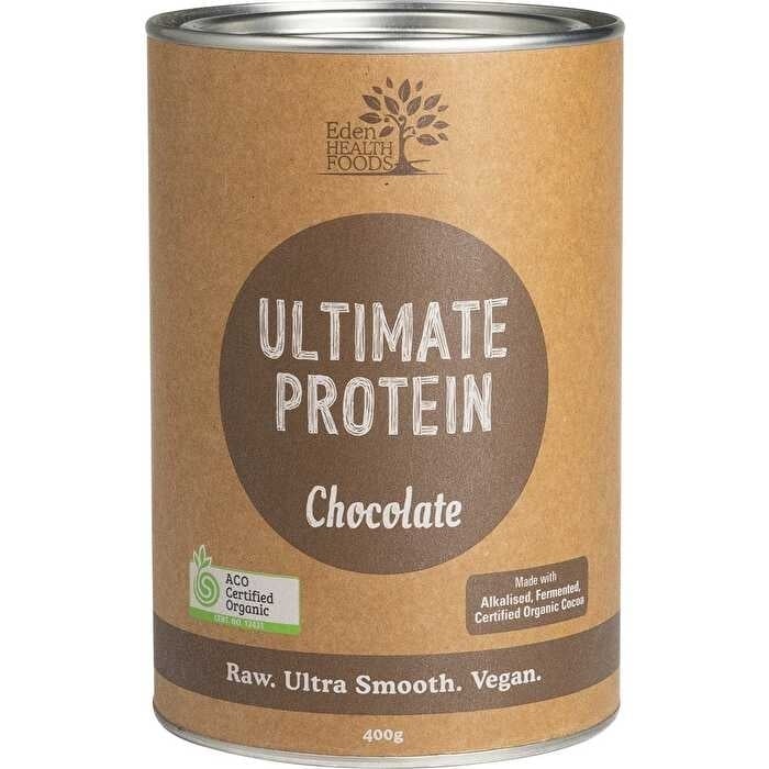 Eden Healthfoods Ultimate Protein Sprouted Brown Rice Chocolate 400g Image 1