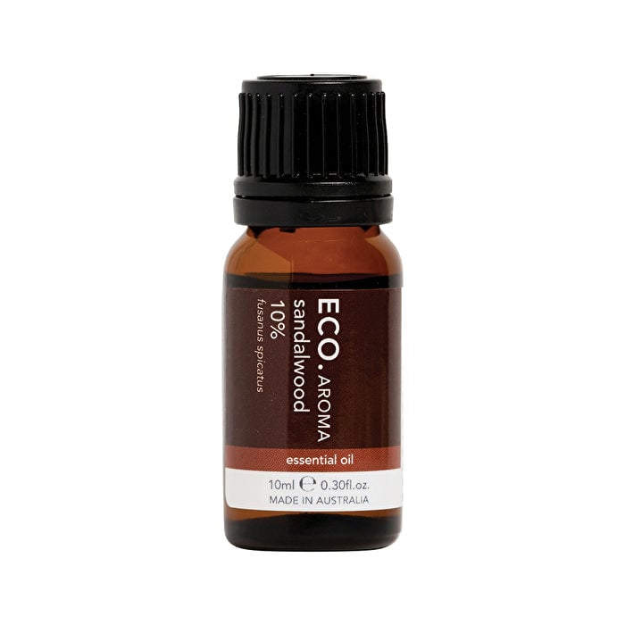 Eco Modern Essentials Aroma Essential Oil Dilution Sandalwood (10%) in Grapeseed 10ml Image 1