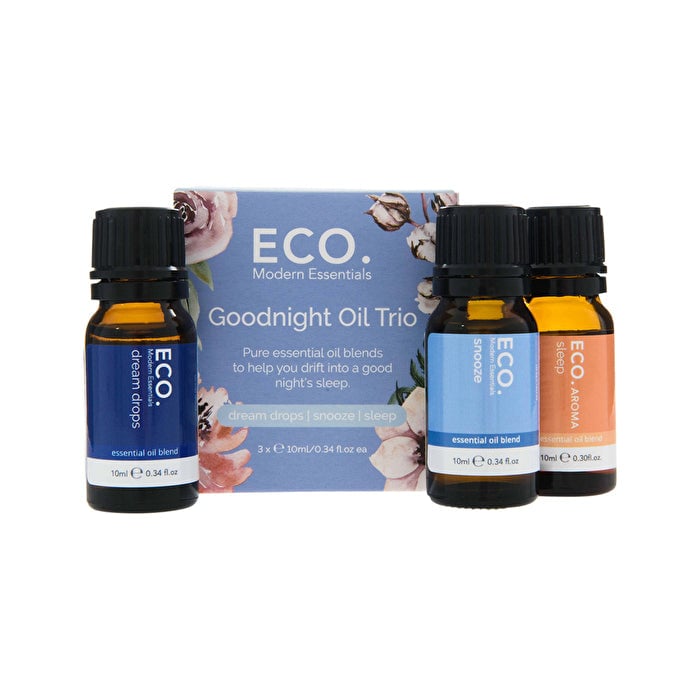 Eco Modern Essentials ECO. Modern Essentials Essential Oil Trio Goodnight Oil 10ml x 3 Pack Image 1