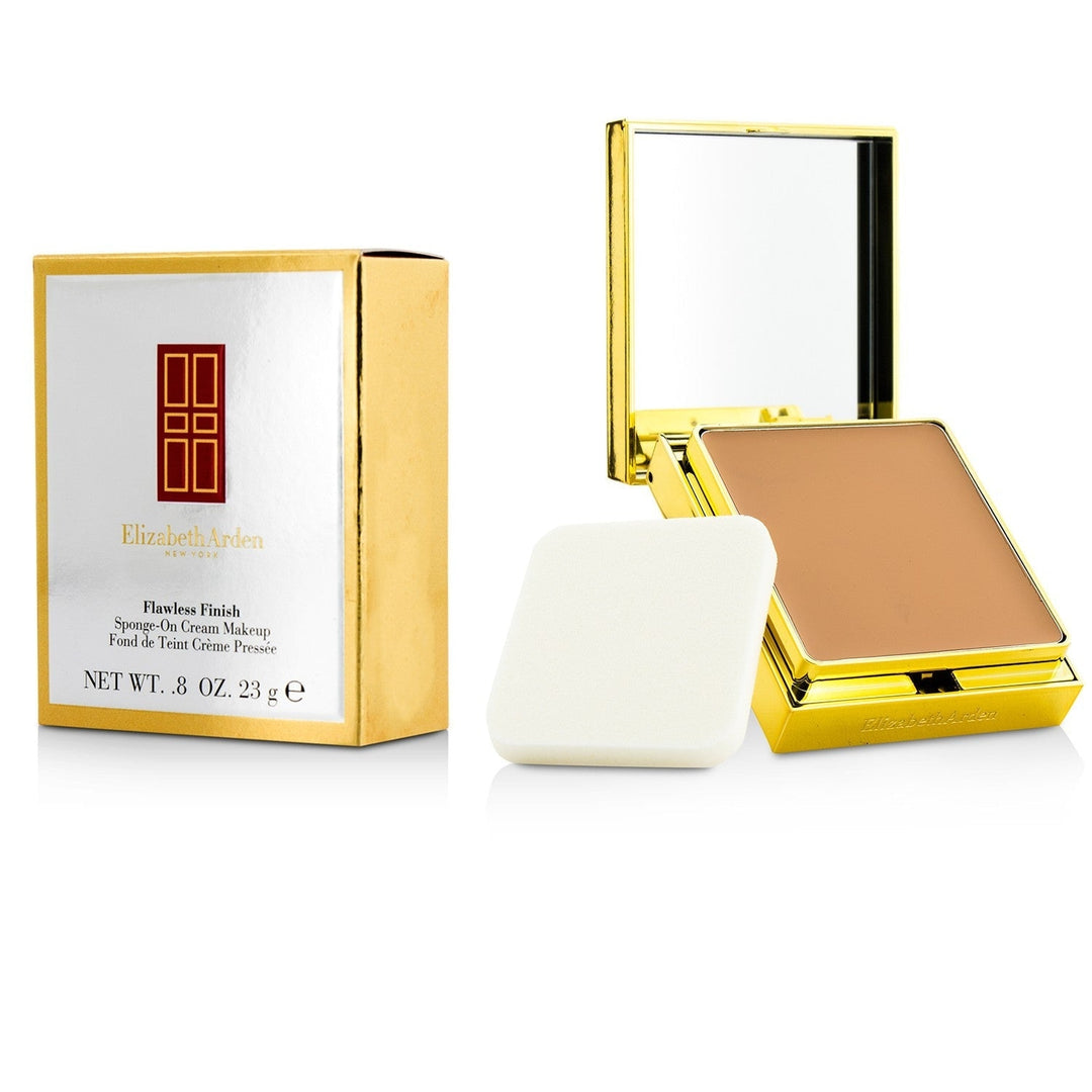 Elizabeth Arden Flawless Finish Sponge On Cream Makeup (Golden Case) - 01 Bronzed Beige I 23g/0.8oz Image 3