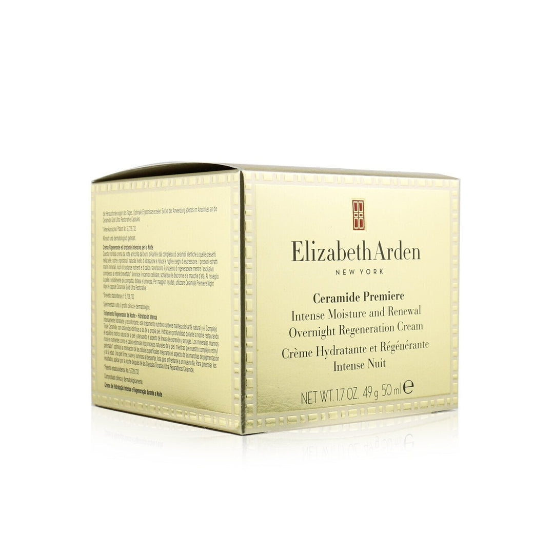 Elizabeth Arden Ceramide Premiere Intense Moisture and Renewal Overnight Regeneration Cream 50ml/1.7oz Image 3