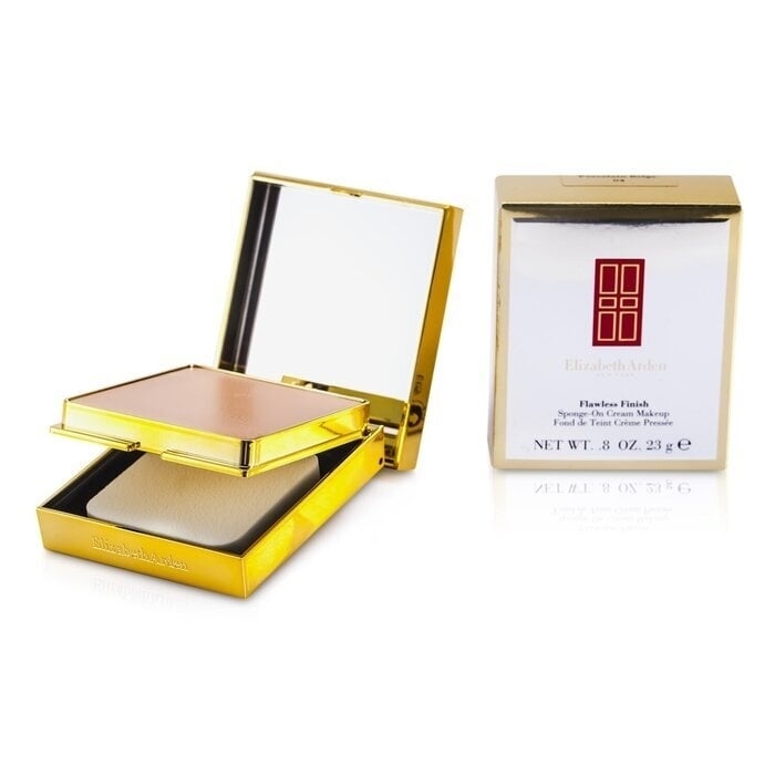 Elizabeth Arden Flawless Finish Sponge On Cream Makeup (Golden Case) - 04 Porcelain Beige 23g/0.8oz Image 2