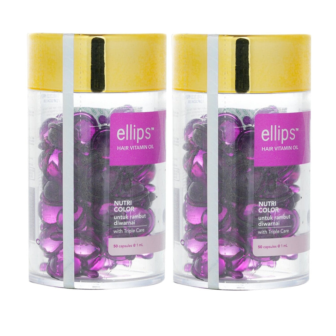 Ellips Hair Vitamin Oil - Nutri Color 2x50capsules Image 2