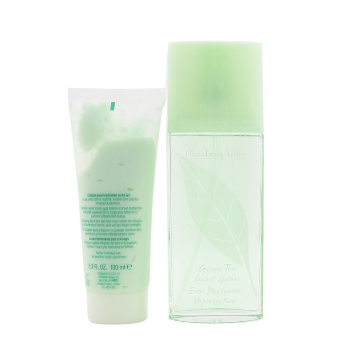 Elizabeth Arden Green Tea Coffret: Eau Parfumee Spray 100ml/3.3oz + Refreshing Body Lotion 100ml/3.3oz 2pcs Image 3