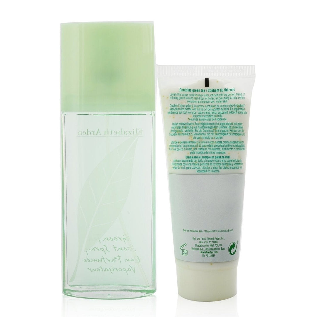 Elizabeth Arden Green Tea Coffret: Eau Parfumee Spray 100ml/3.3oz + Honey Drops Body Cream 100ml/3.3oz 2pcs Image 3