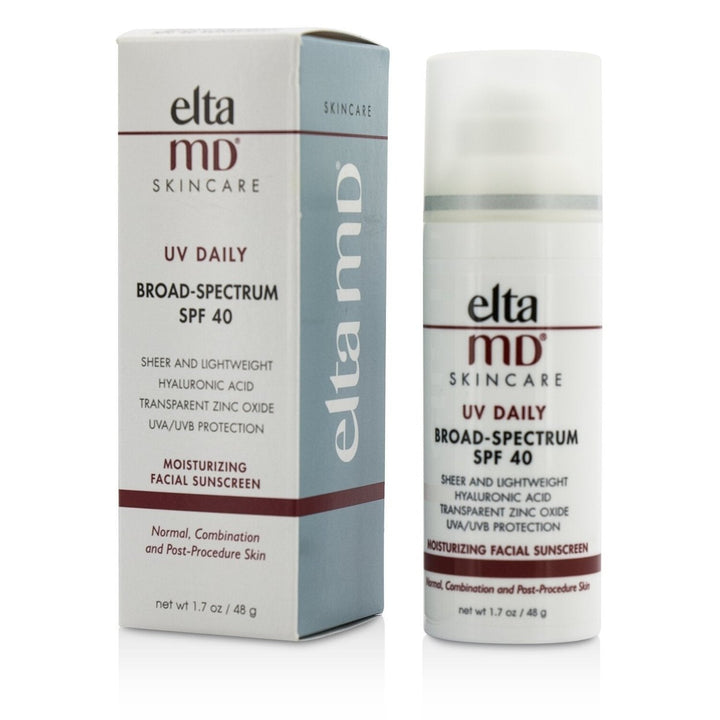 EltaMD UV Daily Moisturizing Facial Sunscreen SPF 40 - For Normal Combination and Post-Procedure Skin 48g/1.7oz Image 1