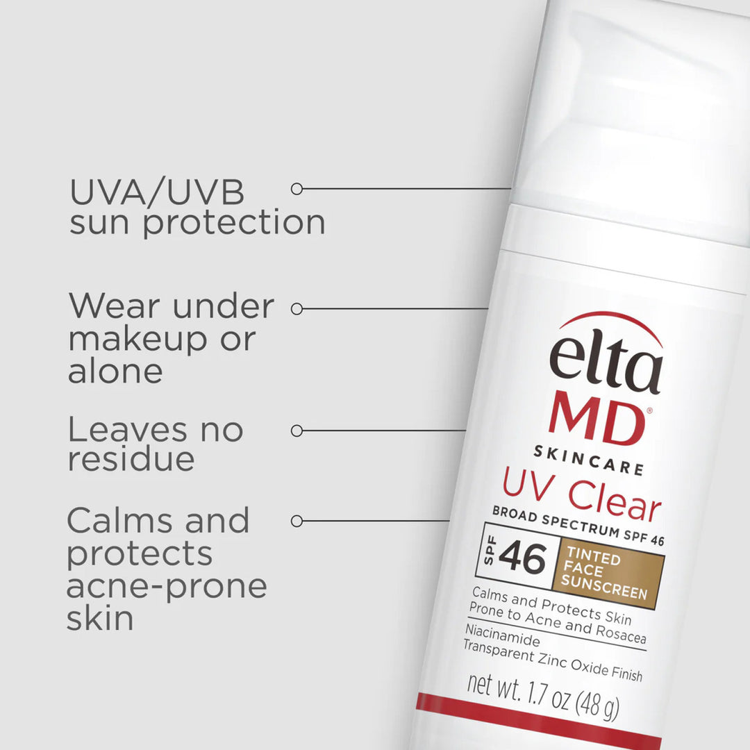 EltaMD UV Clear Facial Sunscreen SPF 46 - Tinted 48g/1.7 oz Image 4