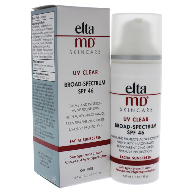 EltaMD UV Clear Facial Sunscreen SPF 46 by EltaMD for Unisex - 1.7 oz Sunscreen Image 4