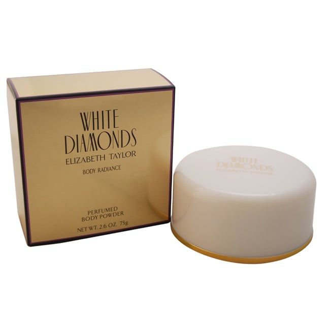 Elizabeth Taylor White Diamonds by Elizabeth Taylor for Women - 2.6 oz Perfumed Body Powder Image 1