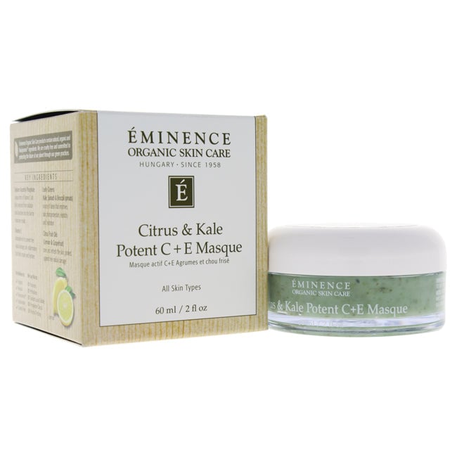 Eminence Citrus and Kale Potent C and E Masque by Eminence for Unisex - 2 oz Mask Image 1