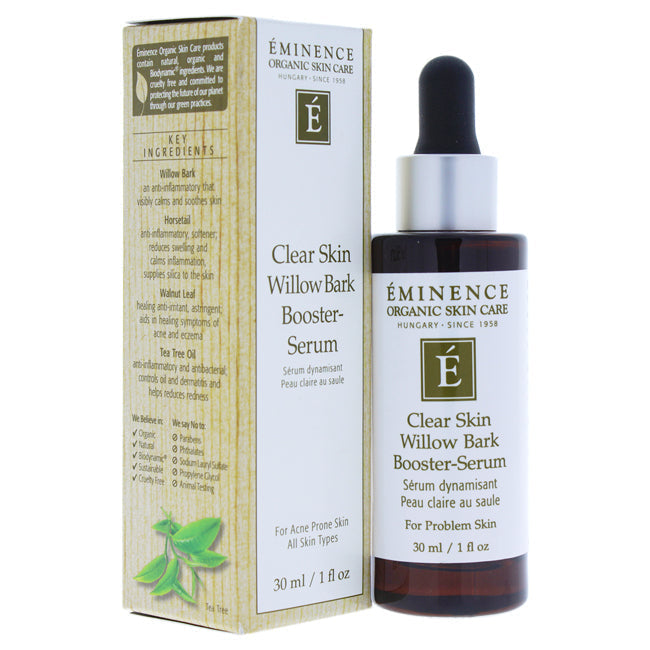 Eminence Clear Skin Willow Bark Booster-Serum by Eminence for Unisex - 1 oz Serum Image 1