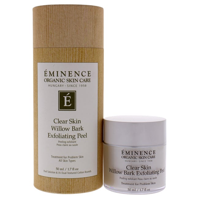 Eminence Clear Skin Willow Bark Exfoliating Peel by Eminence for Unisex - 1.7 oz Exfoliator Image 1