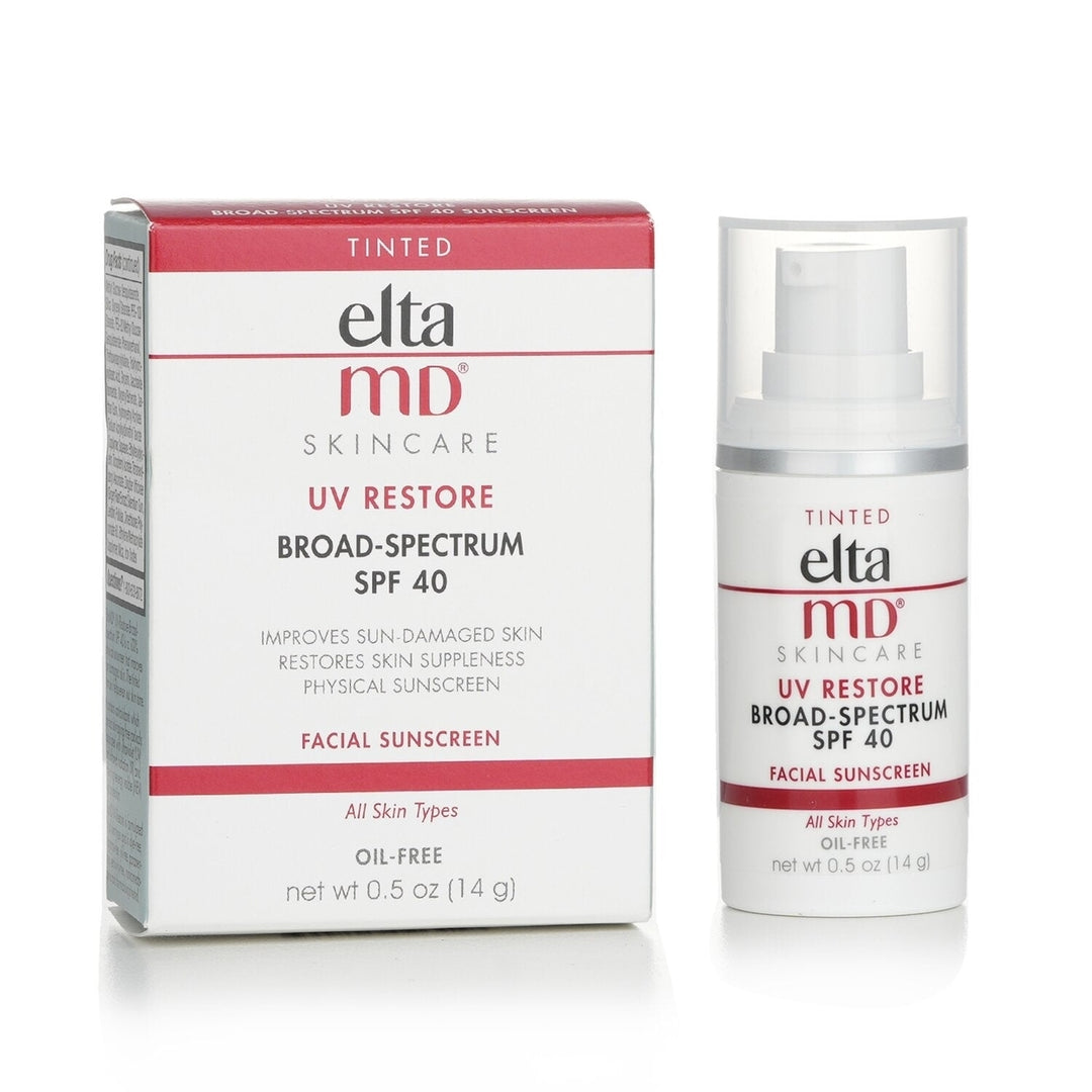 EltaMD UV Restore Physical Facial Sunscreen SPF 40 - Tinted (Miniature) 14g/0.5oz Image 2