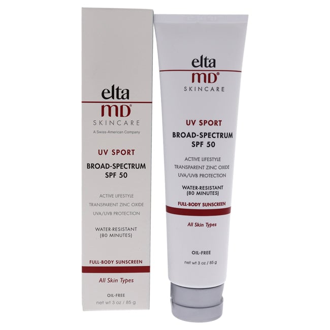 EltaMD UV Sport Broad-Spectrum SPF 50 by EltaMD for Unisex - 3 oz Sunscreen Image 1