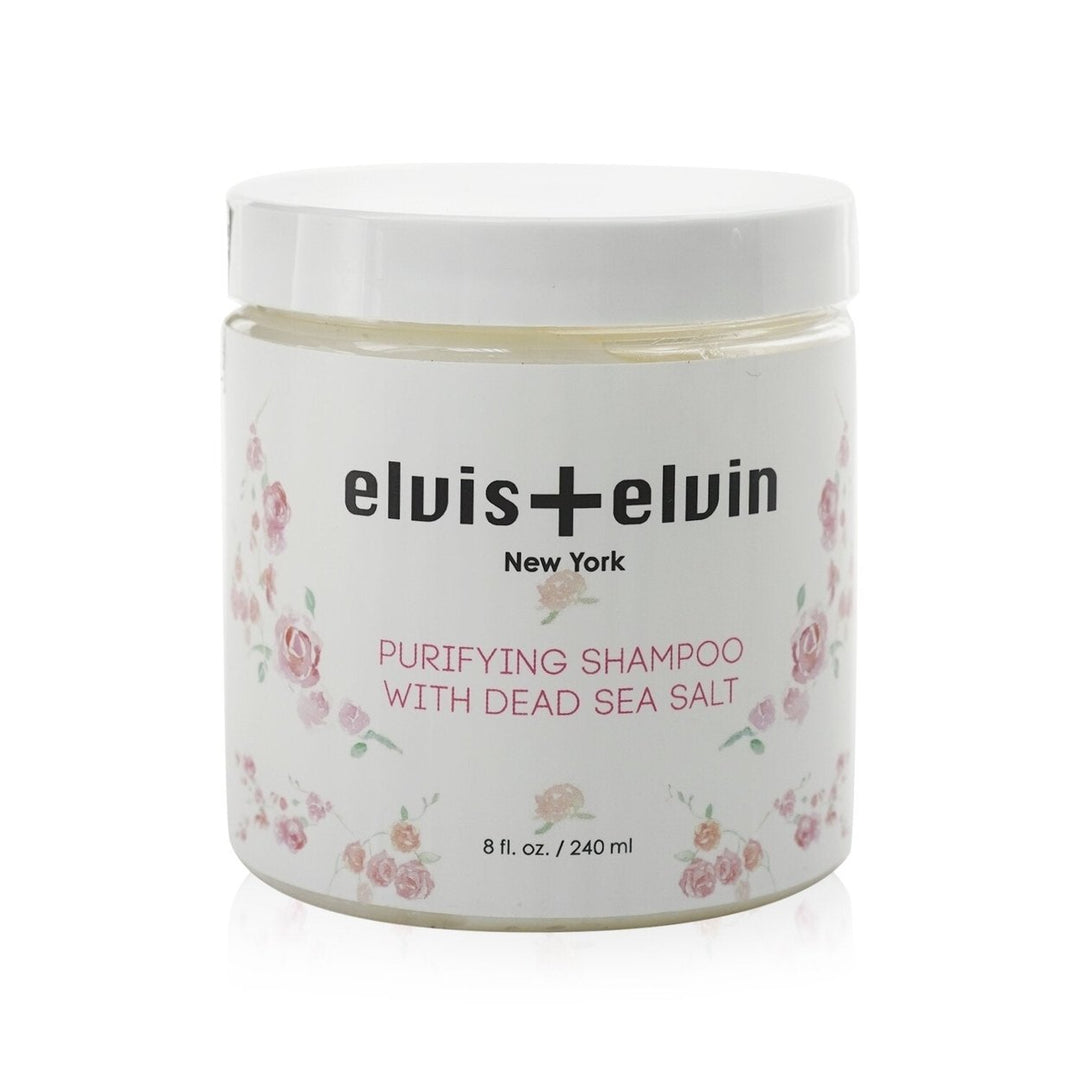 Elvis + Elvin Purifying Shampoo With Dead Sea Salt 240ml/8oz Image 1