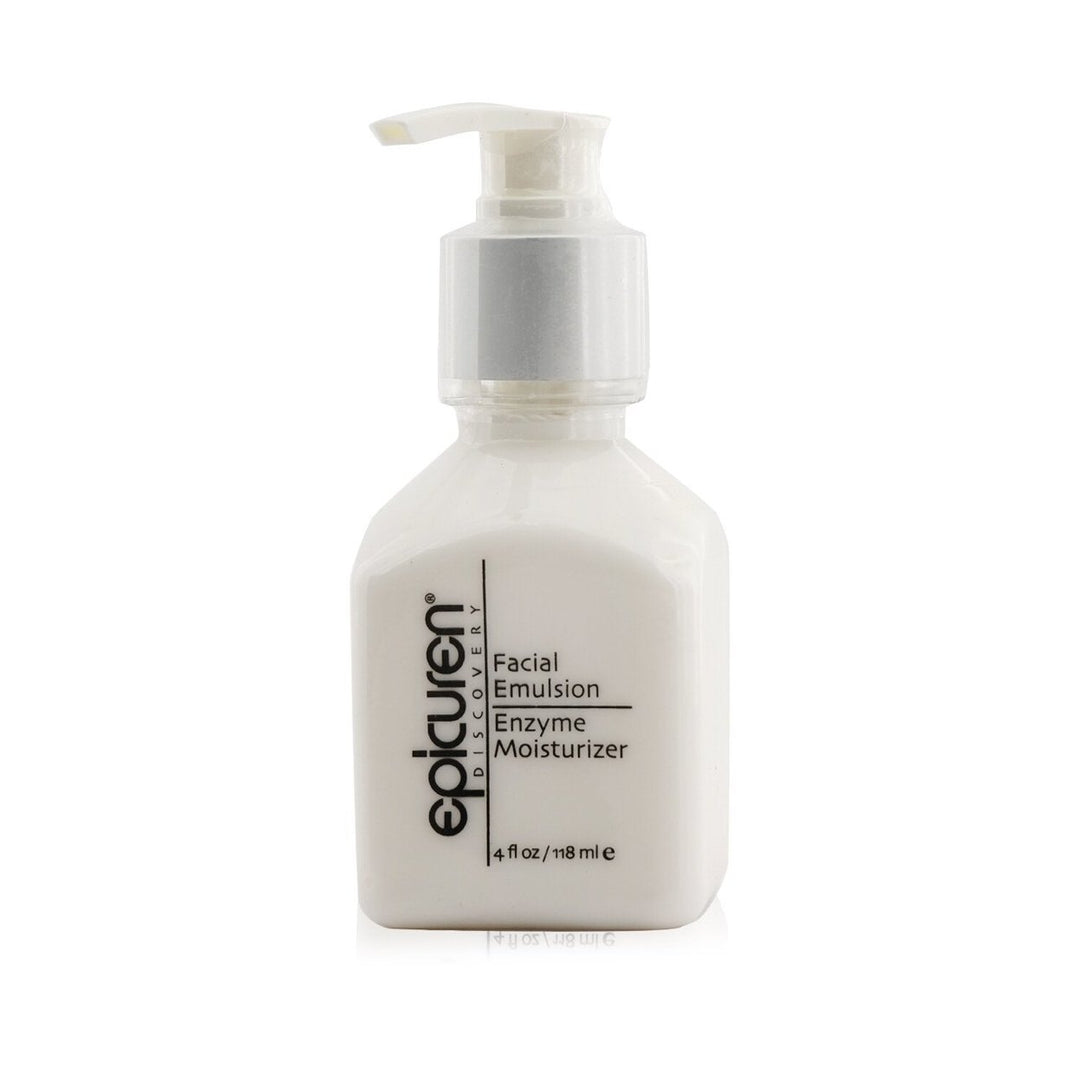 Epicuren Facial Emulsion Enzyme Moisturizer - For Normal and Combination Skin Types 118ml/4oz Image 1