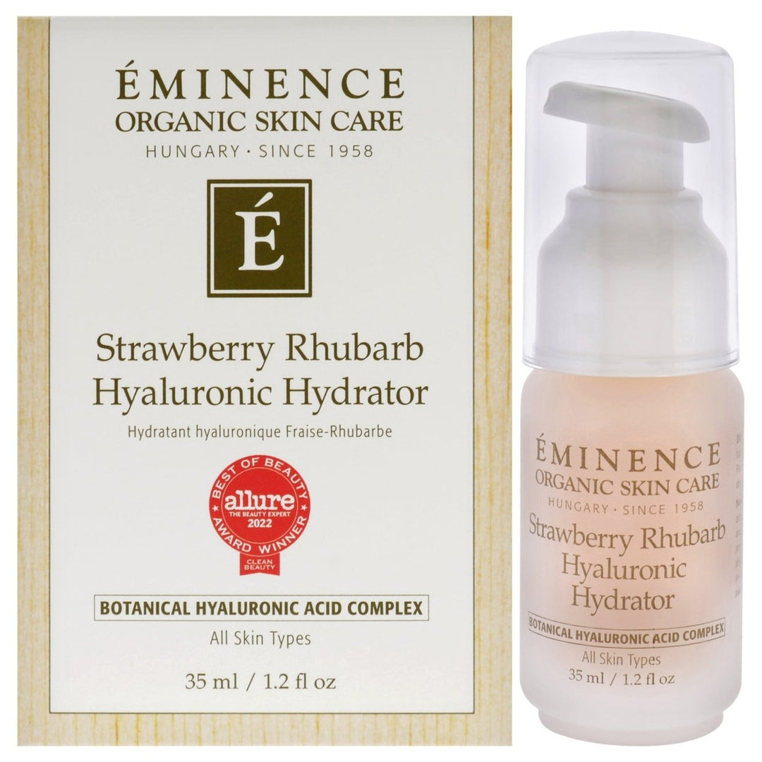 Eminence Strawberry Rhubarb Hyaluronic Hydrator by Eminence for Unisex - 1.2 oz Cream Image 1