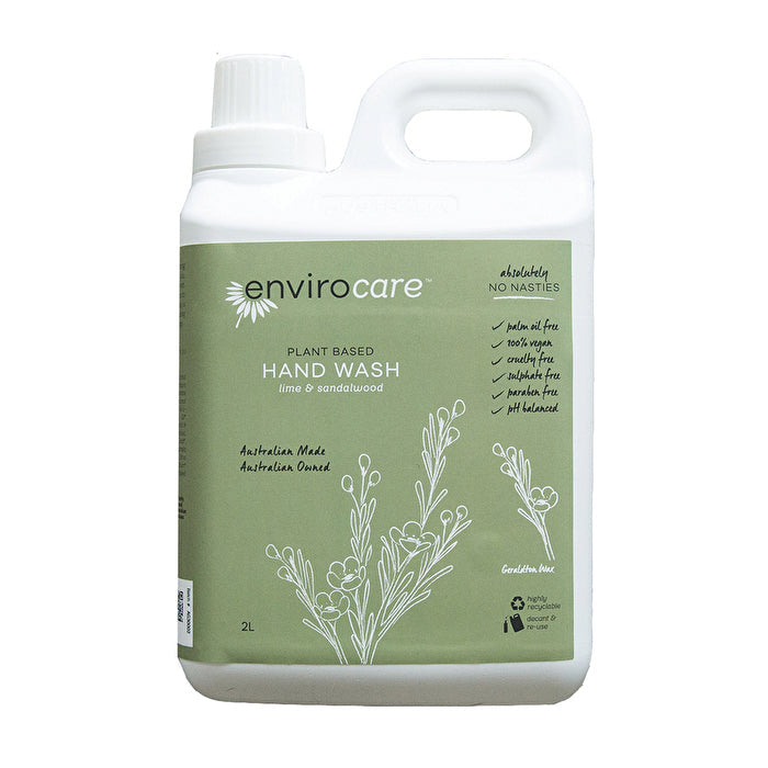 Envirocare EnviroCare Plant Based Hand Wash (lime and sandalwood) 2000ml Image 1