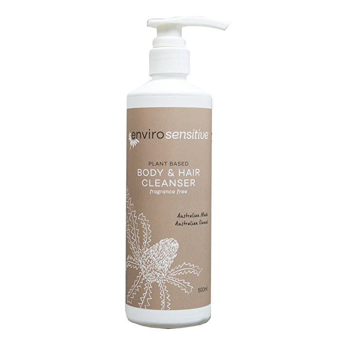 Envirocare EnviroSensitive Plant Based Body and Hair Cleanser Fragrance Free 500ml Image 1