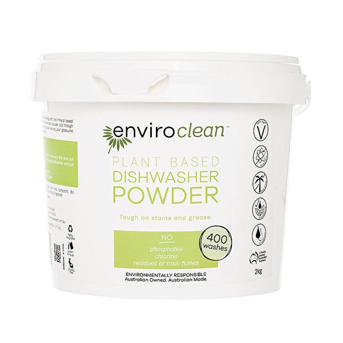 EnviroClean Plant Based Dishwasher Powder 2kg Image 1