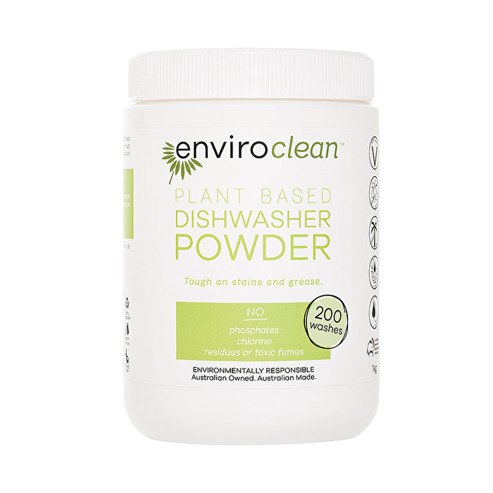 EnviroClean Plant Based Dishwasher Powder 1kg Image 1