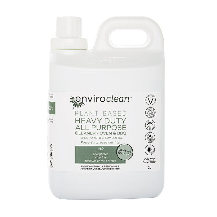 EnviroClean Plant Based Heavy Duty All Purpose Cleaner - Oven and BBQ 2000ml Image 1