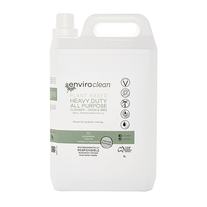 EnviroClean Plant Based Heavy Duty All Purpose Cleaner - Oven and BBQ 5000ml Image 1