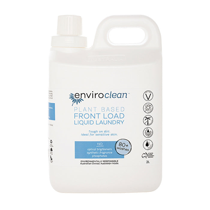 EnviroClean Plant Based Liquid Laundry Front Load 2000ml Image 1