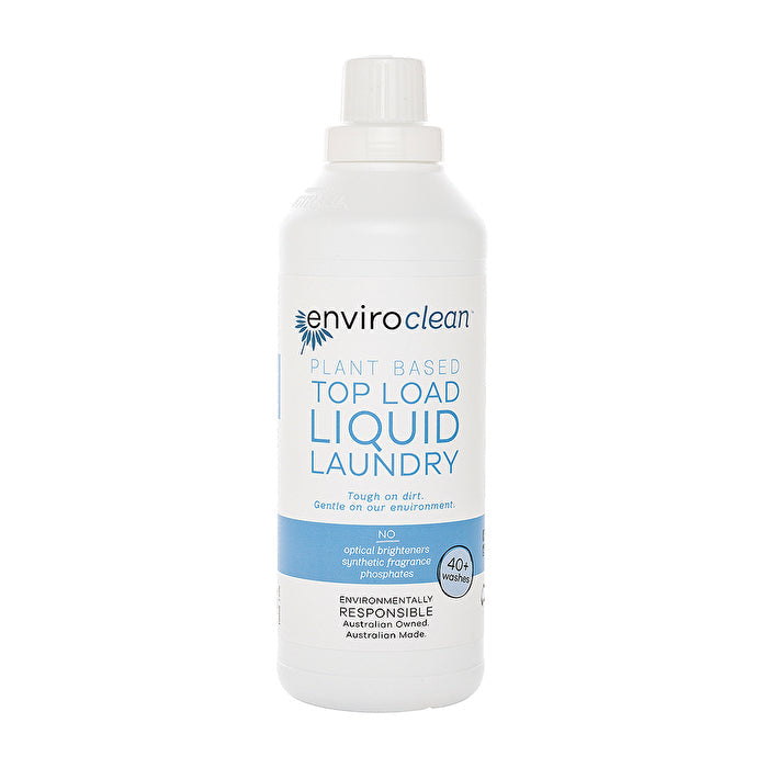 EnviroClean Plant Based Liquid Laundry Top Load 1000ml Image 1