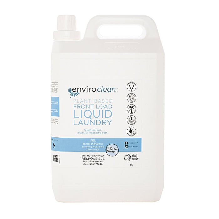 EnviroClean Plant Based Liquid Laundry Front Load 5000ml Image 1