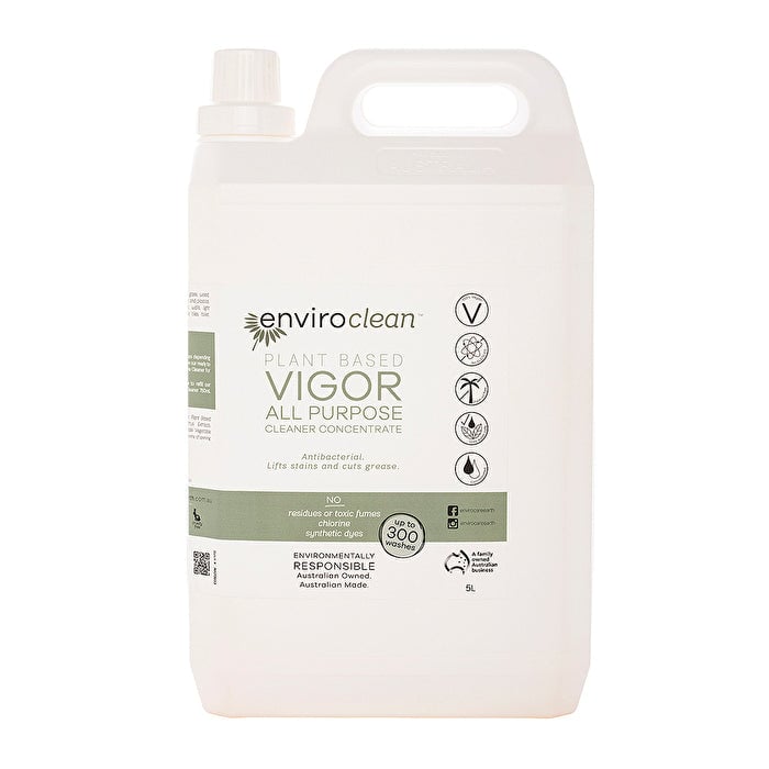 EnviroClean Plant Based Vigor All Purpose Cleaner Concentrate 5000ml Image 1