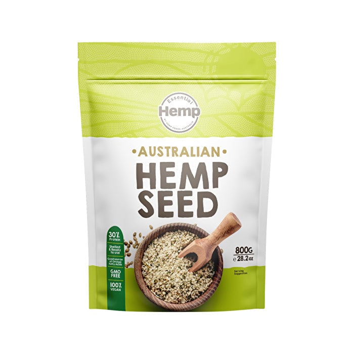 Essential Hemp Australian Hemp Seeds Hulled 800g Image 1