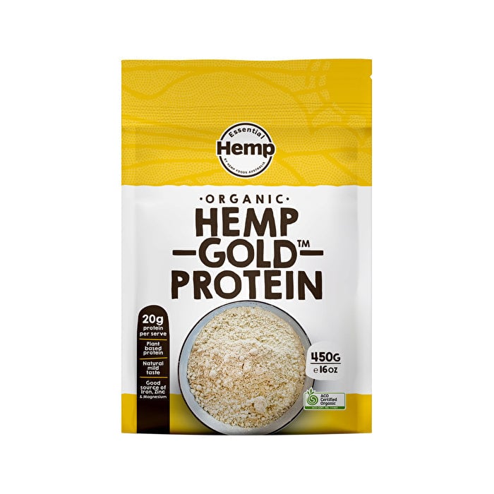 Essential Hemp Organic Hemp Gold Protein Contains Omega 3 6 and 9 450g Image 1